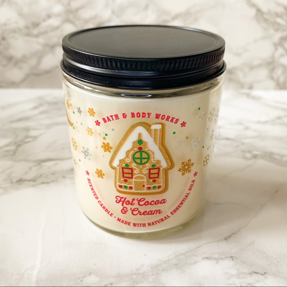 BBW Hot Cocoa & Cream Single Wick